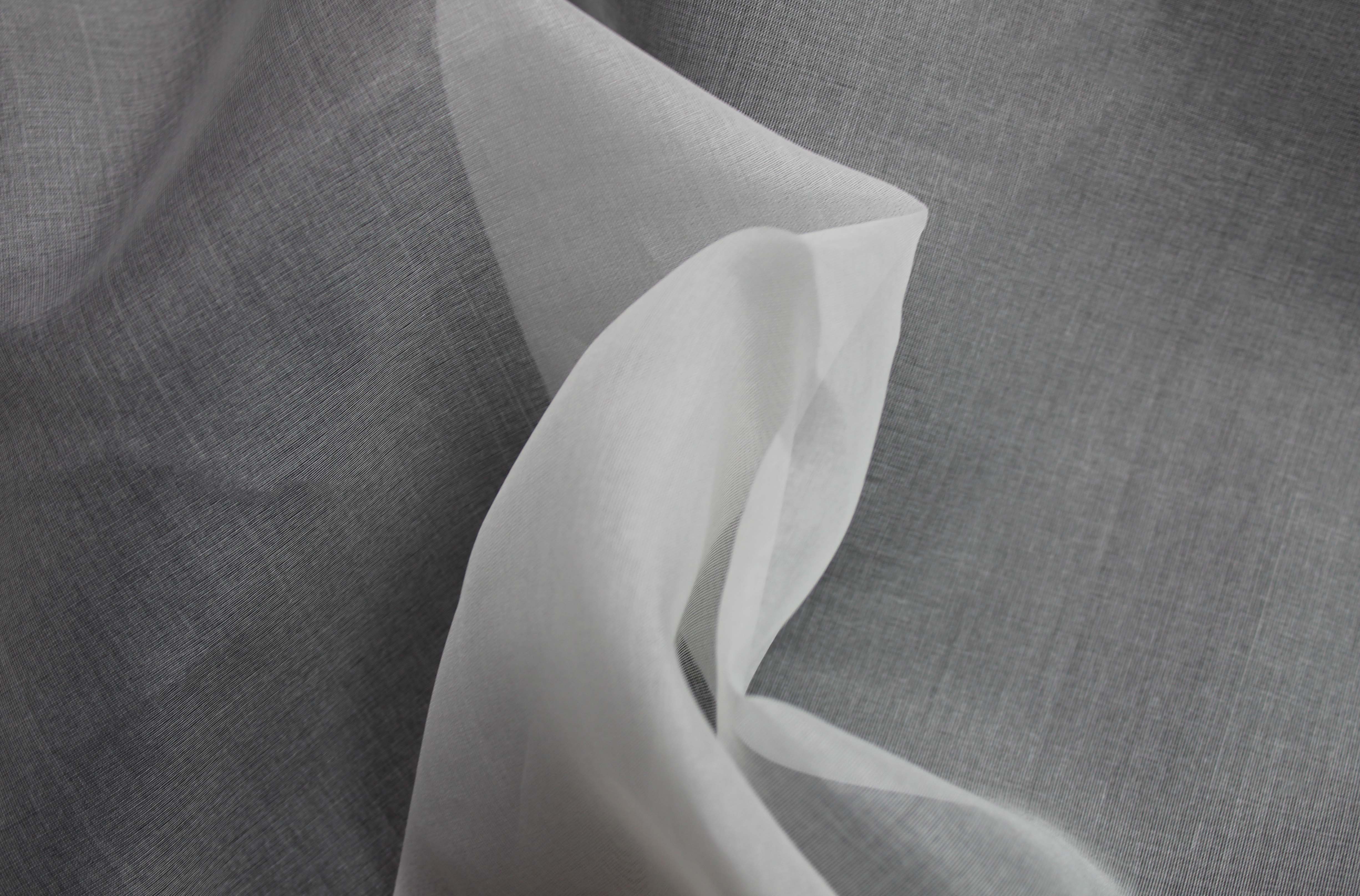 SILK ORGANZA - WHITE